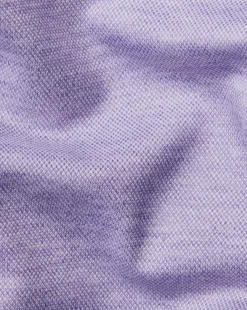 Shirt Sale|Polos<Charles Tyrwhitt Birdseye Pique Polo - Mauve Purple