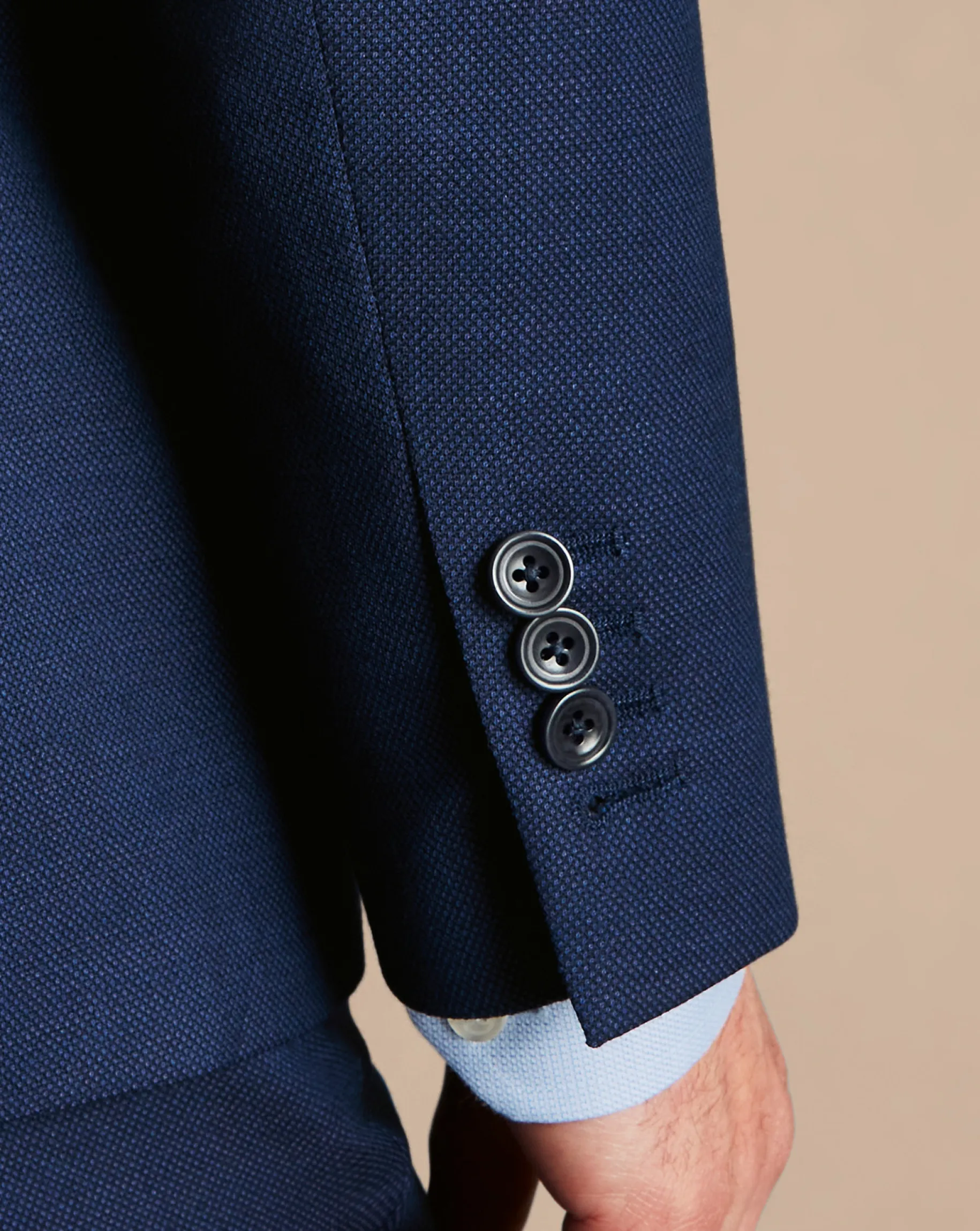 Suit Jackets<Charles Tyrwhitt Birdseye Ultimate Performance Suit Jacket - Indigo Blue