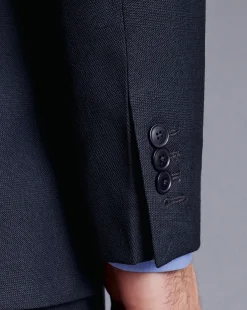 Suit Jackets|Blazers<Charles Tyrwhitt British Luxury Check Suit Jacket - Navy