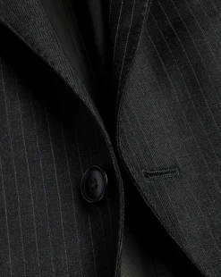 Suit Jackets|Blazers<Charles Tyrwhitt British Luxury Stripe Suit Jacket - Gray Charcoal