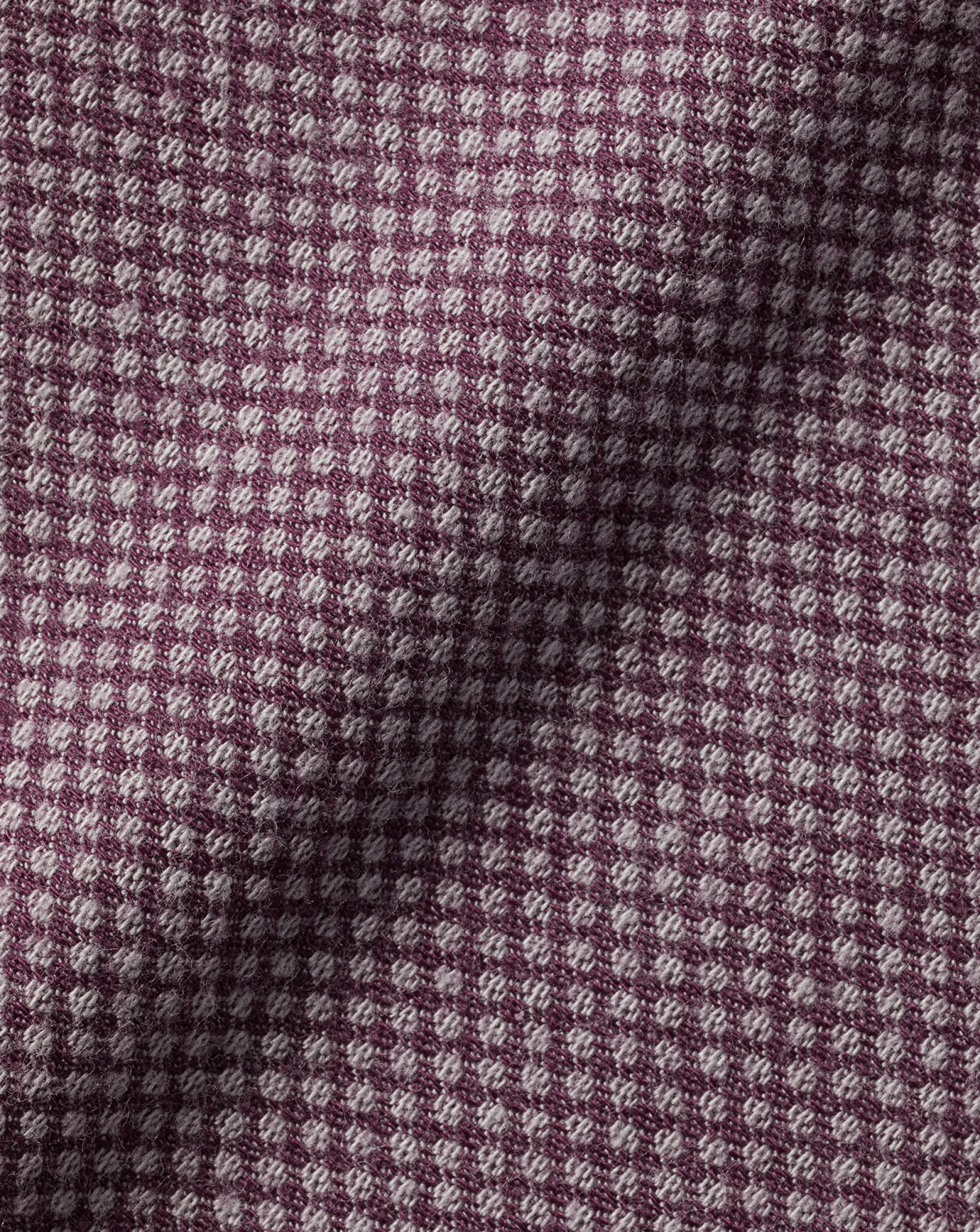 Casual Shirts|Flannel Shirts<Charles Tyrwhitt Button-Down Collar Dobby Flannel Shirt - Blackberry Purple