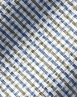 Shirt Sale|Dress Shirts<Charles Tyrwhitt Button-Down Collar Non-Iron Gingham Check Shirt - Green Olive