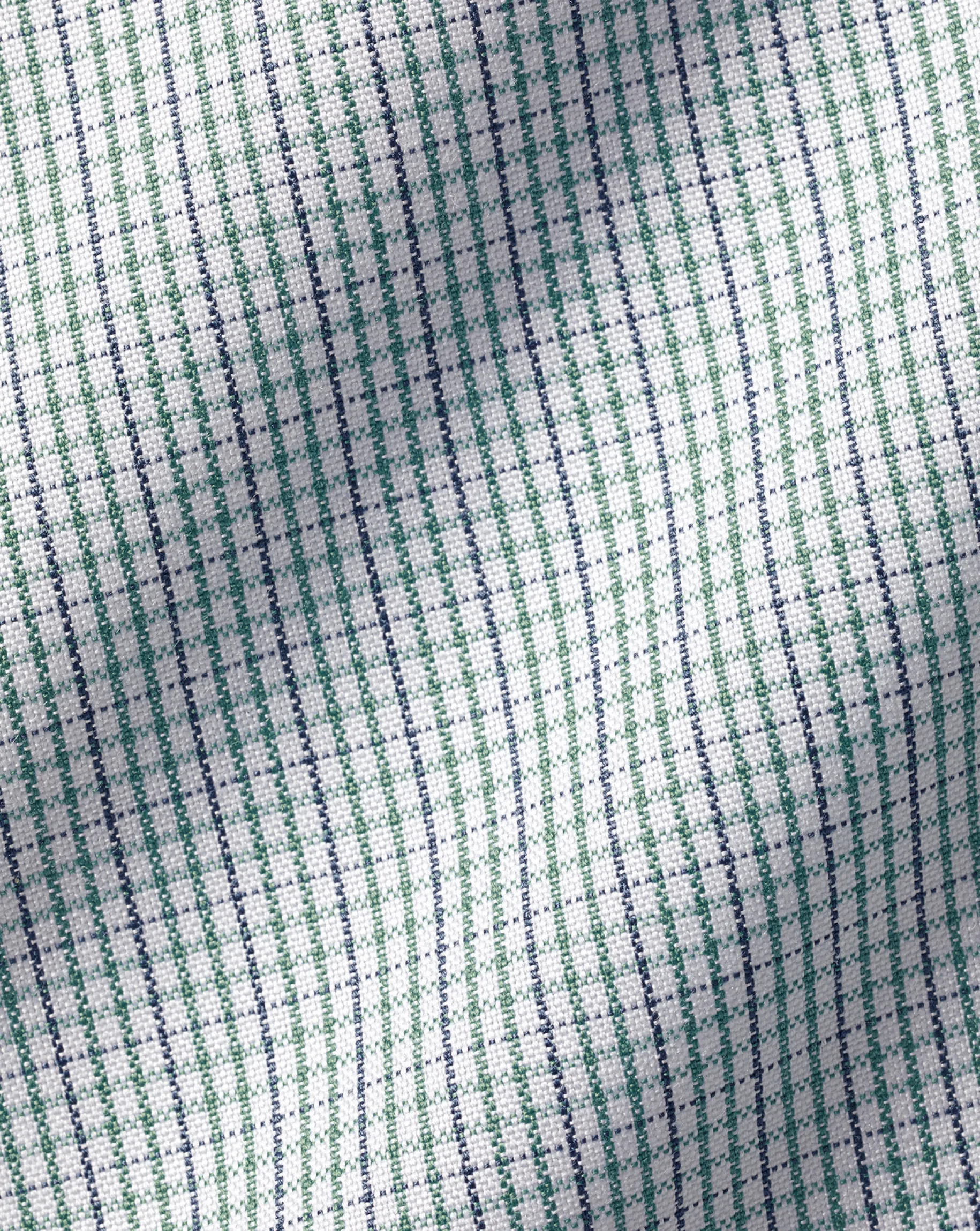 Shirt Sale|Dress Shirts<Charles Tyrwhitt Button-Down Collar Non-Iron Check Shirt - Pale Teal Green