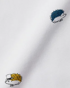 Casual Shirts|M<Charles Tyrwhitt Button-Down Collar Non-Iron Hedgehog Print Shirt - Multi Multicoloured