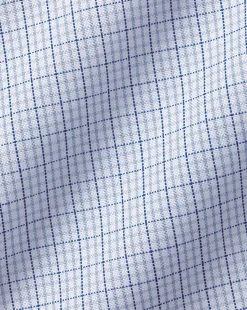 Shirt Sale|Dress Shirts<Charles Tyrwhitt Button-Down Collar Non-Iron Check Shirt - Sky Blue