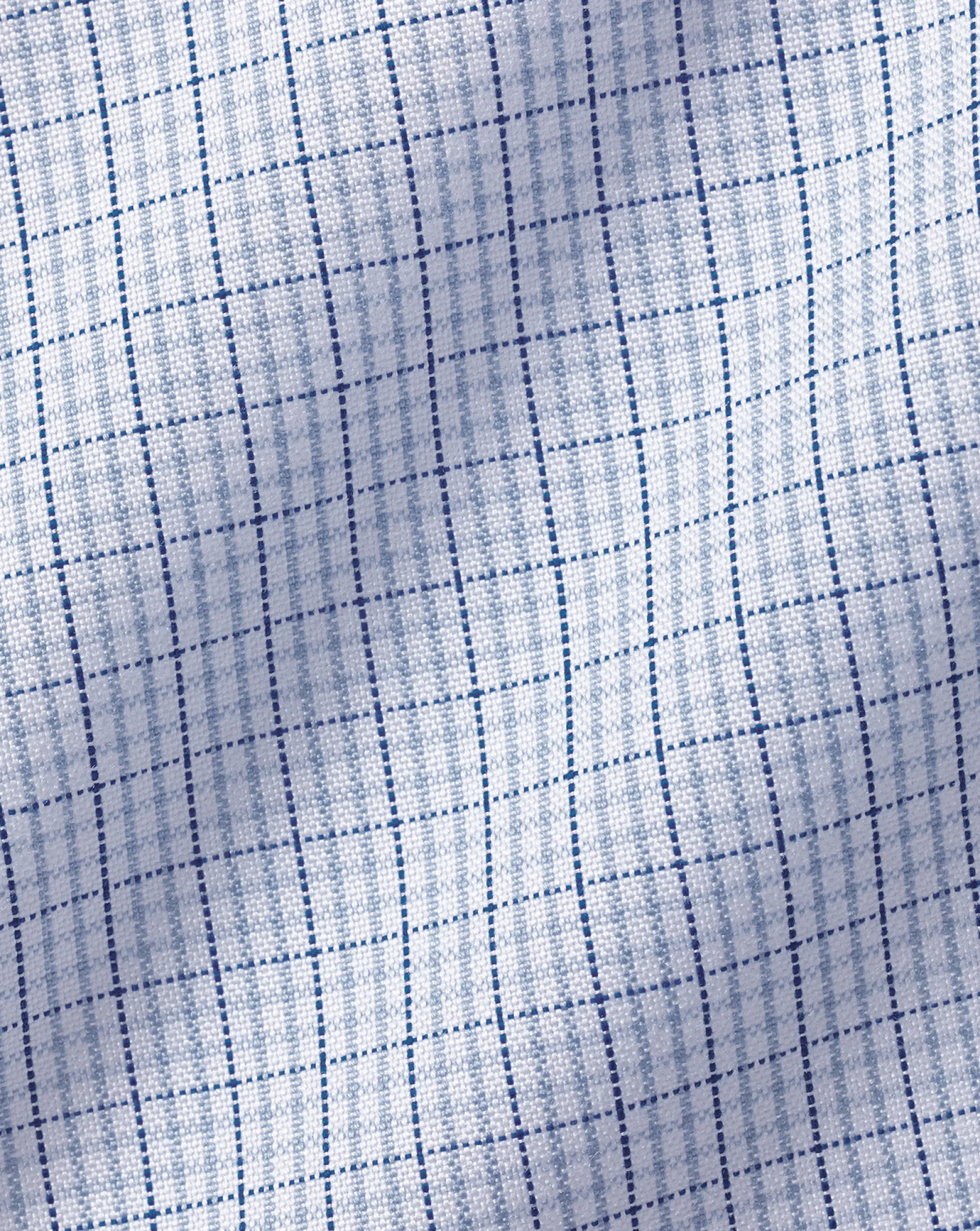 Shirt Sale|Dress Shirts<Charles Tyrwhitt Button-Down Collar Non-Iron Check Shirt - Sky Blue