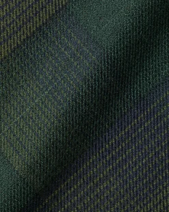 Casual Shirts|Check Shirts<Charles Tyrwhitt Button-Down Collar Non-Iron Twill Multi Check Shirt - Sage Green