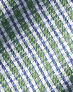 Business Casual Shirts|Dress Shirts<Charles Tyrwhitt Button-Down Collar Non-Iron Check Oxford Shirt - Green