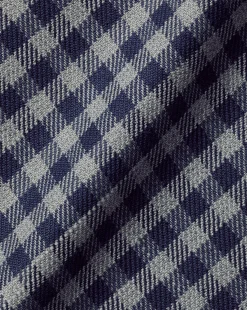 Casual Shirts|Check Shirts<Charles Tyrwhitt Button-Down Collar Non-Iron Twill Gingham Shirt - Grey