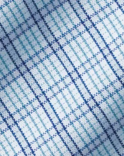 Business Casual Shirts|Dress Shirts<Charles Tyrwhitt Button-Down Collar Non-Iron Check Oxford Shirt - Mid Blue
