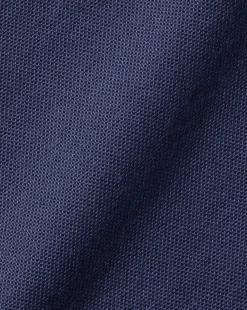 Casual Shirts|Blue Shirts<Charles Tyrwhitt Button-Down Collar Washed Oxford Plain Shirt - Heather Blue