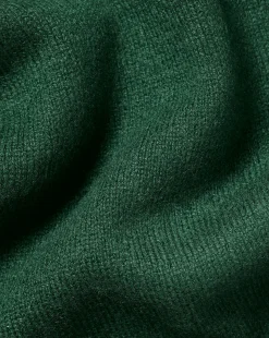 Quarter Zip Sweaters|Sweaters<Charles Tyrwhitt Cashmere Quarter Zip Sweater - Dark Green