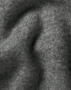 Seasonal Looks|Quarter Zip Sweaters<Charles Tyrwhitt Cashmere Quarter Zip Sweater - Grey