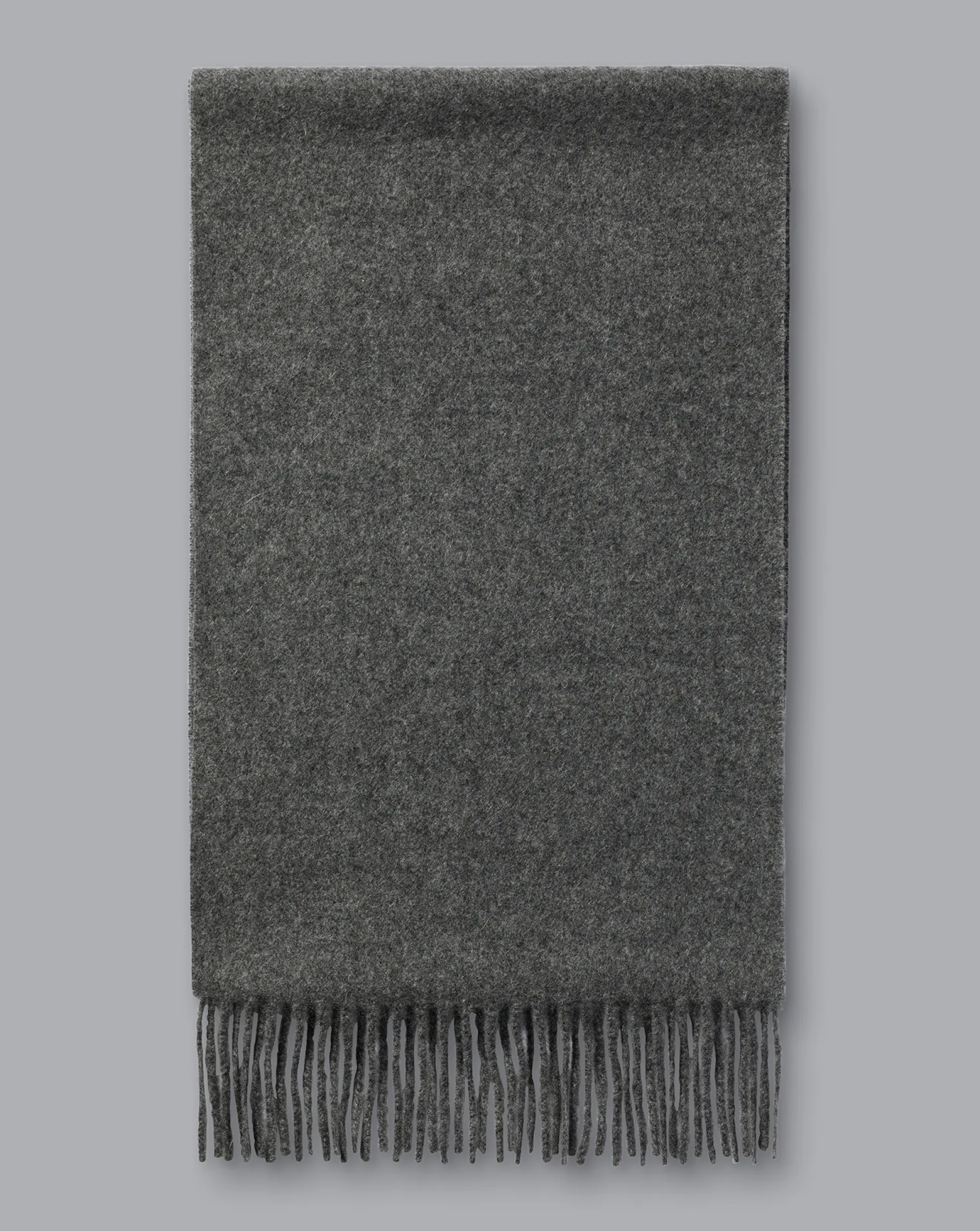 Gloves & Scarves<Charles Tyrwhitt Cashmere Scarf - Mid Grey