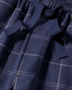 Accessories<Charles Tyrwhitt Check Pajama Bottoms - Navy & White Navy & White