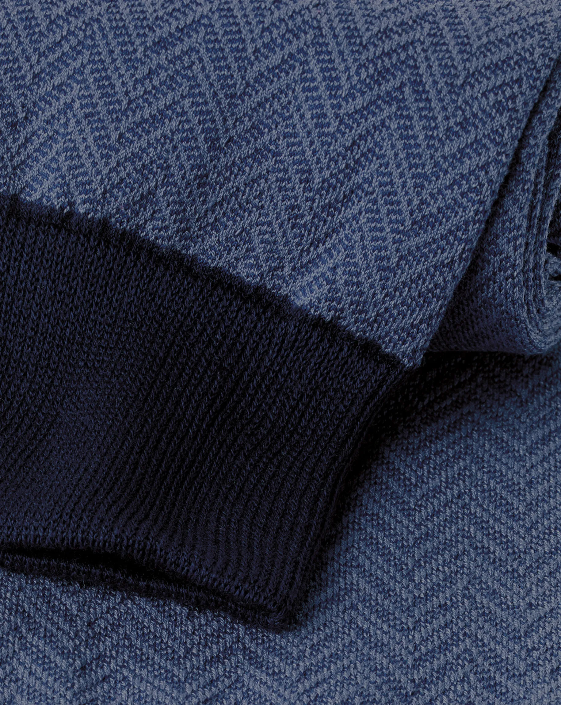 Socks<Charles Tyrwhitt Chevron Socks - Steel Blue