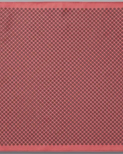 Pocket Squares<Charles Tyrwhitt Circle Print Silk Pocket Square - Coral Pink