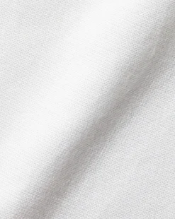 Collarless Shirts|Casual Shirts<Charles Tyrwhitt Collarless Cotton Linen Shirt - White