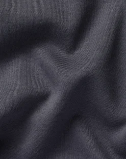 Grey|Long Sleeve polos<Charles Tyrwhitt Combed Cotton Long Sleeve Polo - Dark Grey