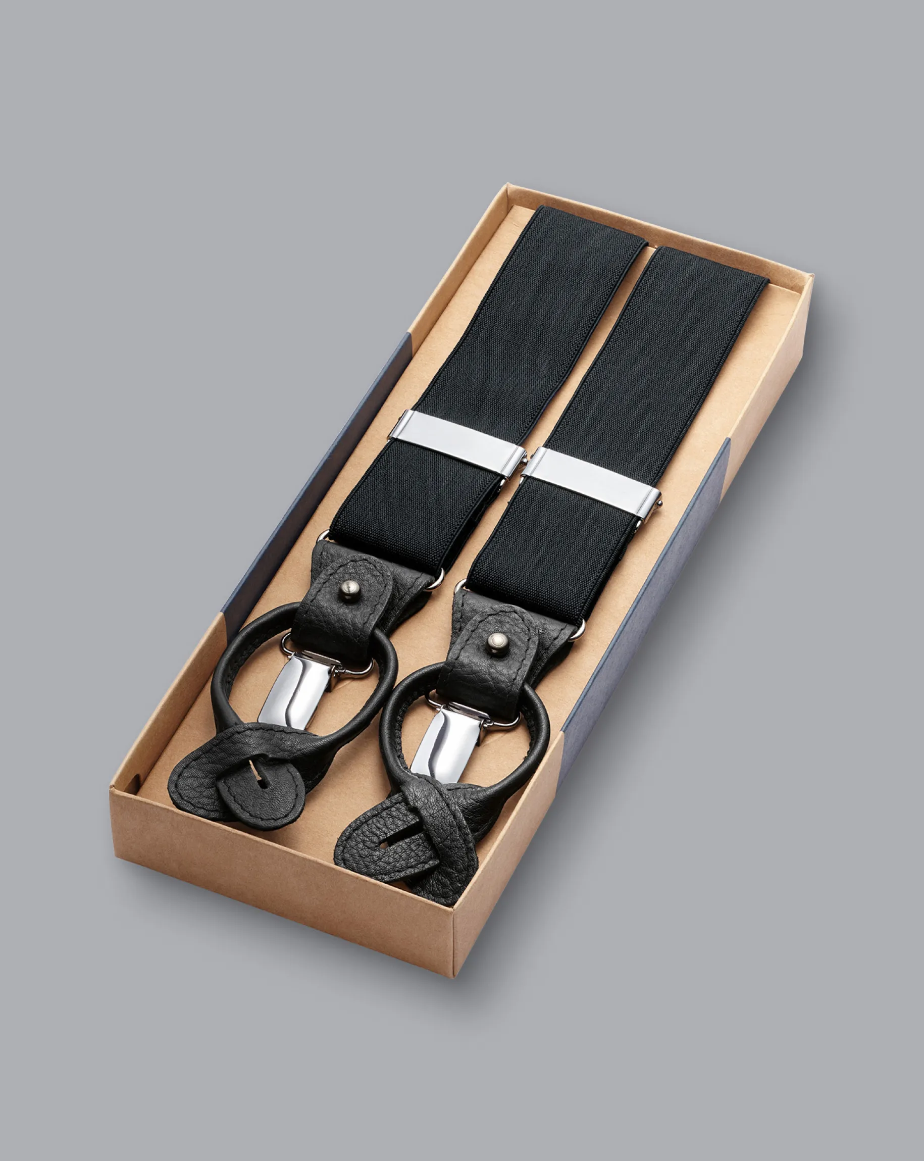 Belts & Suspenders<Charles Tyrwhitt Combination Suspenders - Black