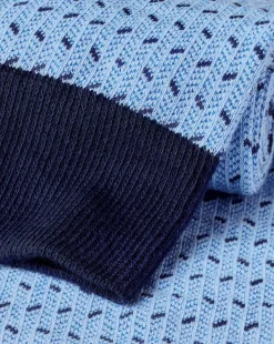 Socks<Charles Tyrwhitt Mini Herringbone Socks Cornflower Blue