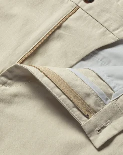 Golf Collection|Shorts<Charles Tyrwhitt Cotton Linen Shorts - Stone