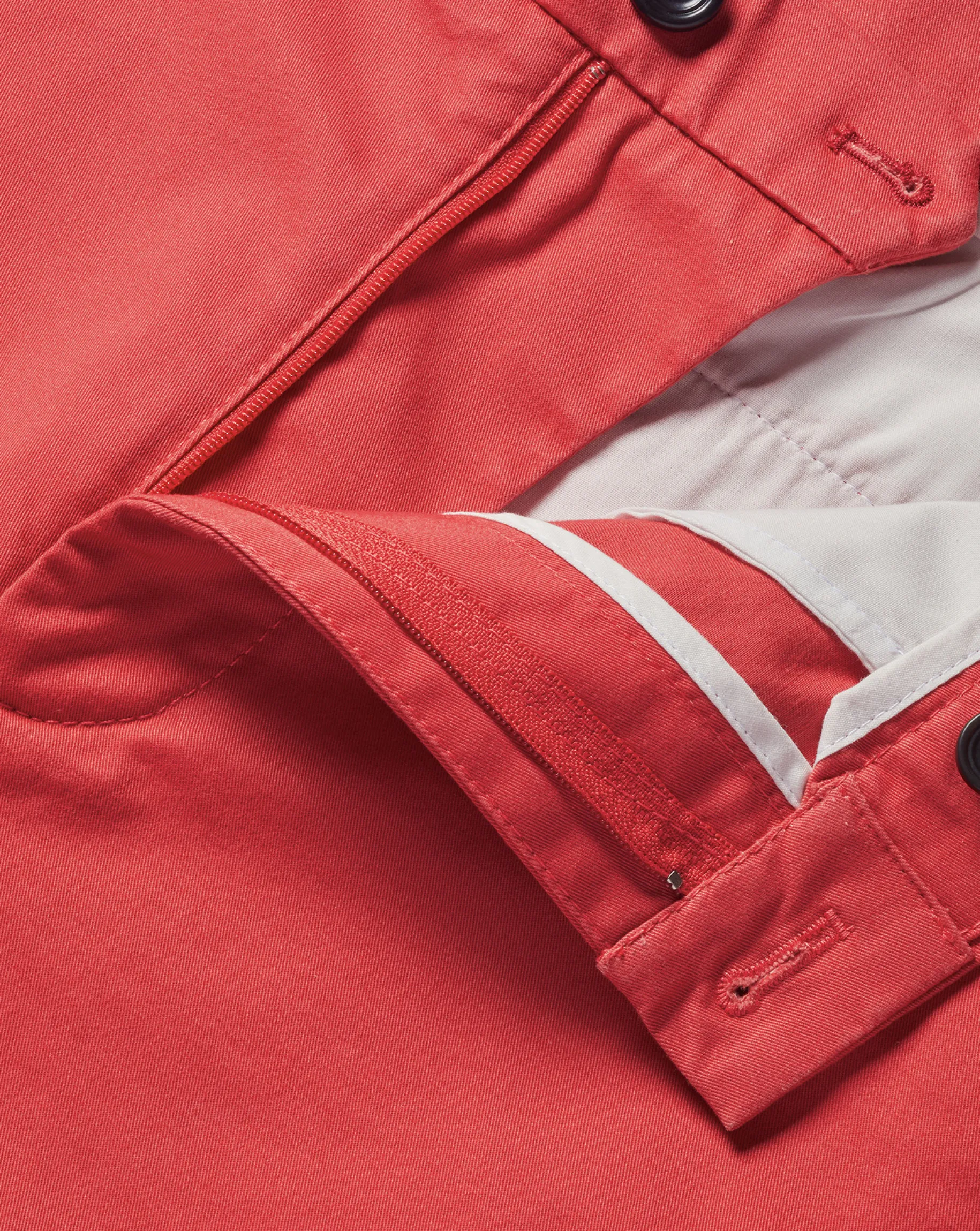 Golf Collection|Shorts<Charles Tyrwhitt Cotton Shorts - Coral Pink
