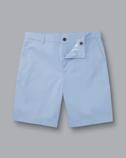 Golf Collection|Blue Pants<Charles Tyrwhitt Cotton Shorts - Cornflower Blue