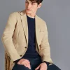 Coats & Jackets|Blazers<Charles Tyrwhitt Cotton Stretch Jacket - Limestone