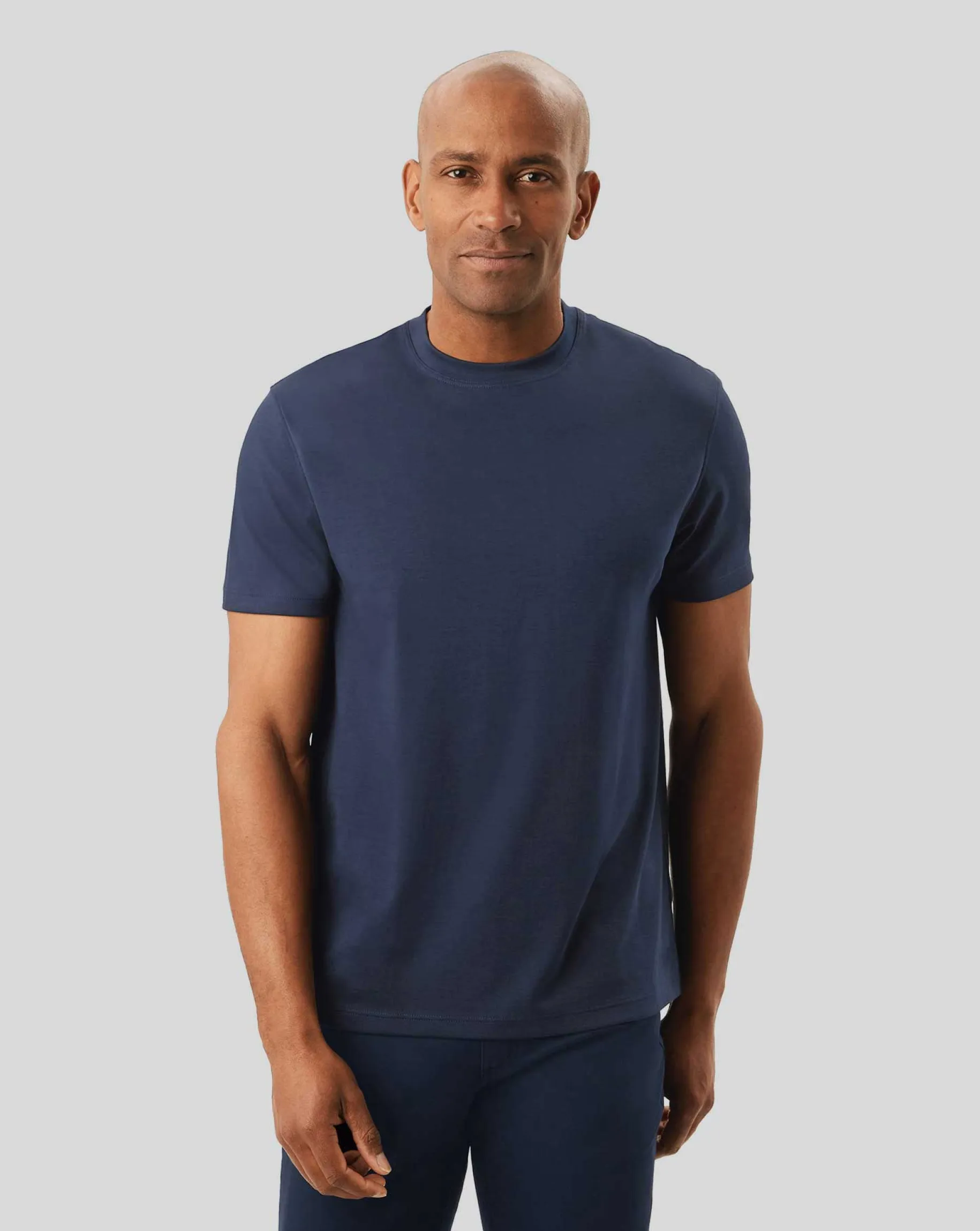 t-shirts|Blue Shirts<Charles Tyrwhitt Cotton Tyrwhitt T-Shirt - Navy