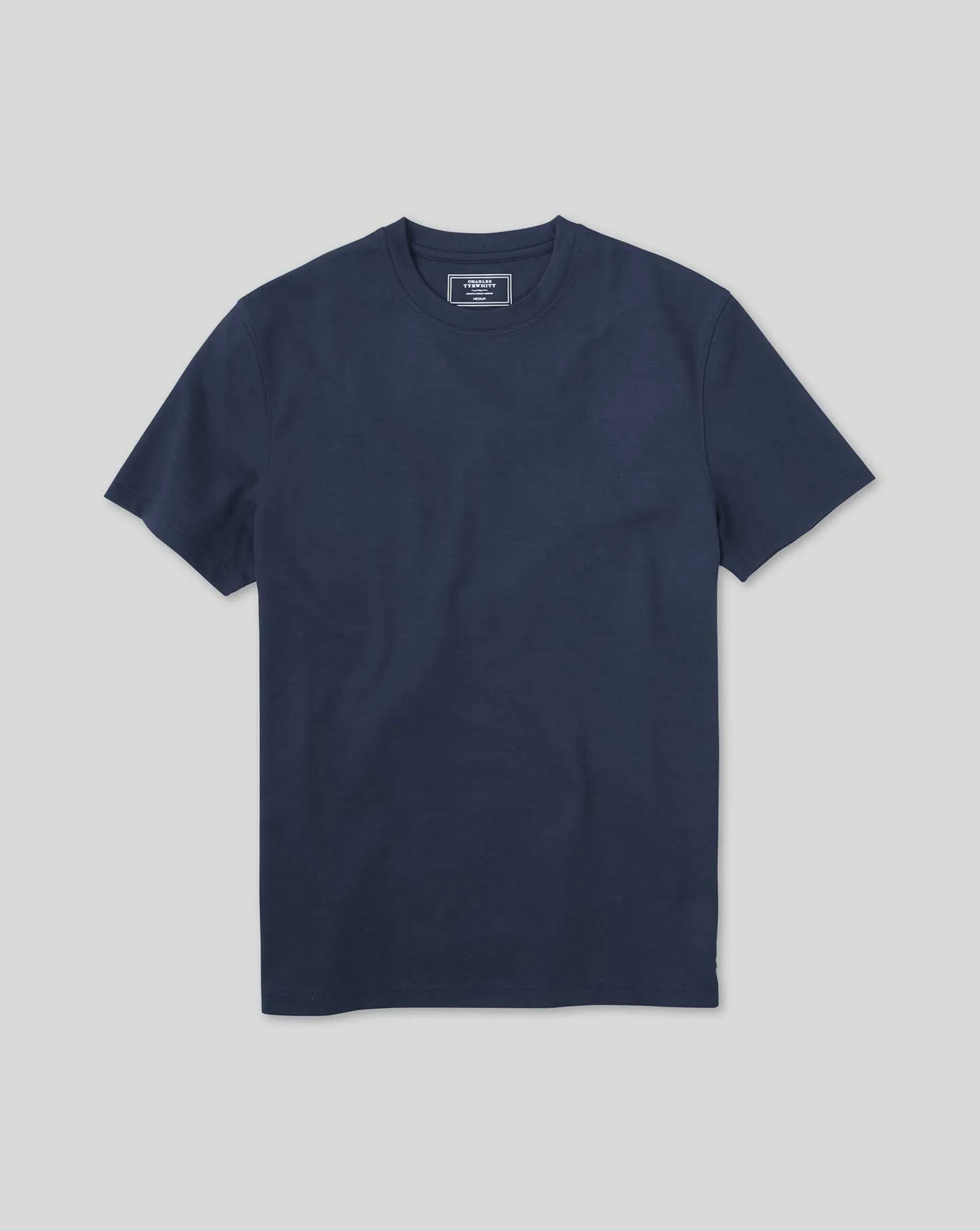 t-shirts|Blue Shirts<Charles Tyrwhitt Cotton Tyrwhitt T-Shirt - Navy