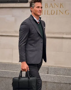 Suit Jackets<Charles Tyrwhitt End-on-End Ultimate Performance Suit Jacket - Charcoal Gray Charcoal Grey