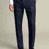 Suit Pants<Charles Tyrwhitt End-on-End Ultimate Performance Suit Pants - Navy