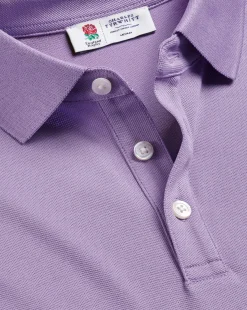 Shirt Sale|Polos<Charles Tyrwhitt England Rugby Pique Polo - Lilac Purple