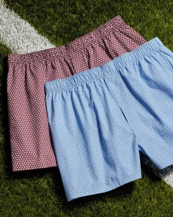 Accessories<Charles Tyrwhitt England Rugby Woven Boxers - Wine Wine Red