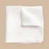Black Tie|Pocket Squares<Charles Tyrwhitt Evening Silk Pocket Square - White