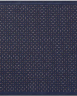 Pocket Squares<Charles Tyrwhitt Geo Print Silk Pocket Square - Navy