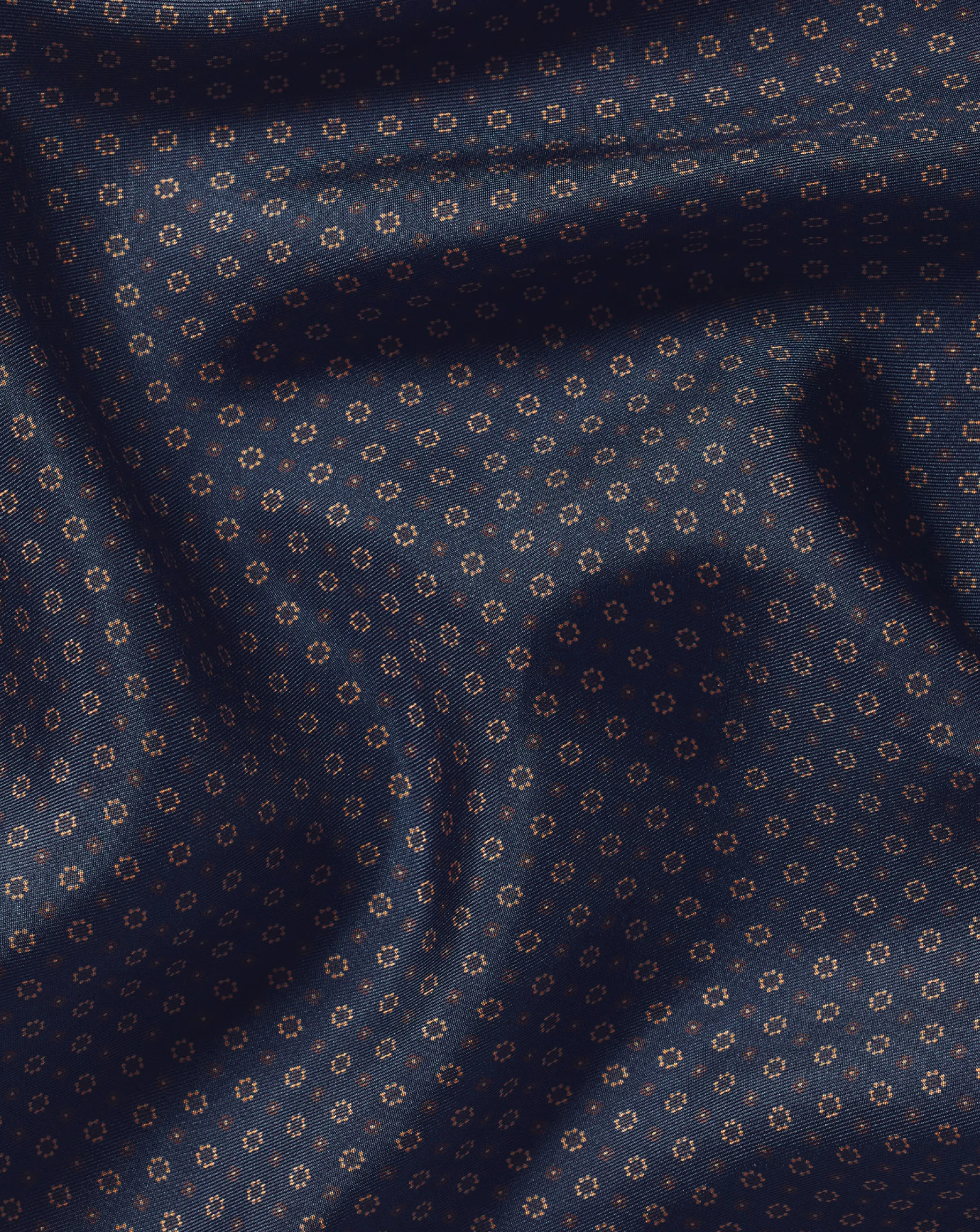 Pocket Squares<Charles Tyrwhitt Geo Print Silk Pocket Square - Navy