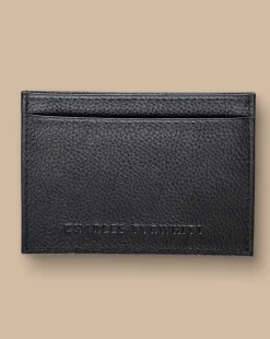 Leather Goods<Charles Tyrwhitt Grain Leather Cardholder - Black