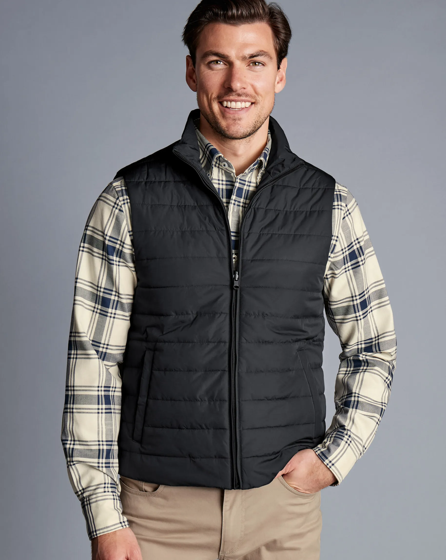Coats|Raincoats<Charles Tyrwhitt 3-In-1 Rain Mac - Black
