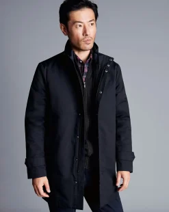 Coats|Casual Jackets<Charles Tyrwhitt 3-In-1 Rain Mac - Navy