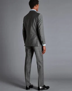 Suit Jackets|Blazers<Charles Tyrwhitt Italian Luxury Prince of Wales Check Suit Jacket - Grey