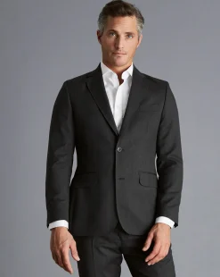 Suit Jackets|Blazers<Charles Tyrwhitt Italian Luxury Suit Jacket - Charcoal Grey
