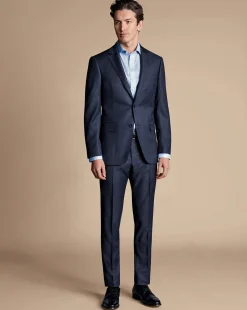 Seasonal Looks|Suit Jackets<Charles Tyrwhitt Italian Luxury Suit Jacket - Denim Blue