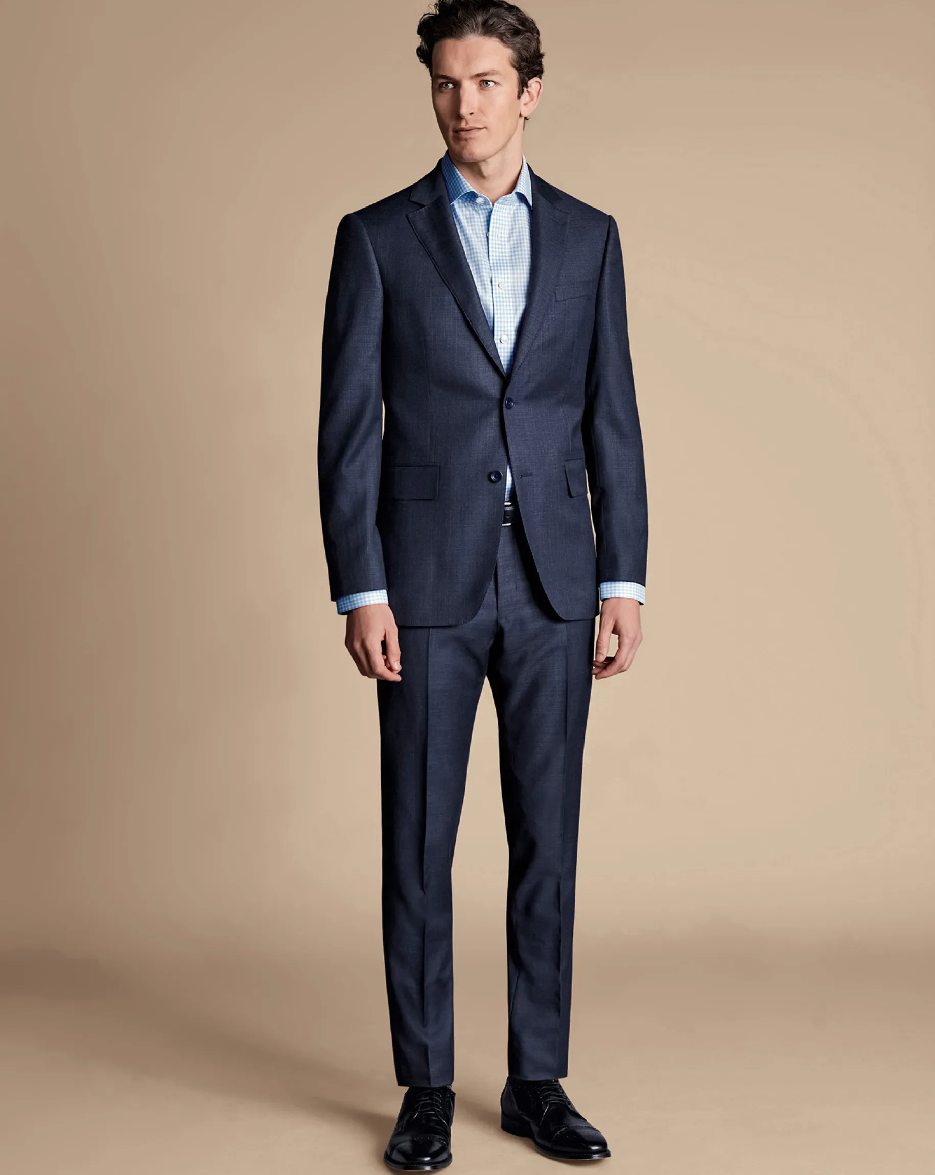 Seasonal Looks|Suit Jackets<Charles Tyrwhitt Italian Luxury Suit Jacket - Denim Blue