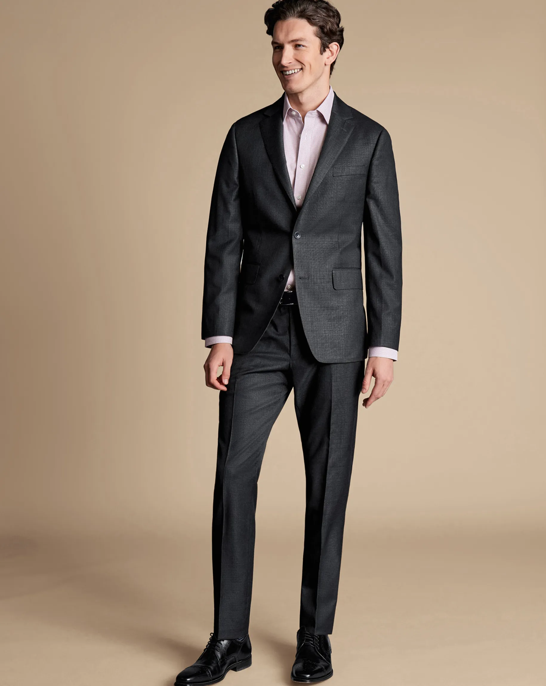 Suit Jackets|Blazers<Charles Tyrwhitt Italian Luxury Suit Jacket - Grey Charcoal