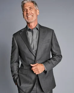 Suit Jackets|Blazers<Charles Tyrwhitt Italian Luxury Suit Jacket - Grey