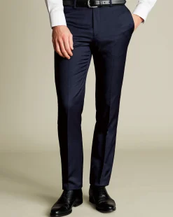Suit Pants<Charles Tyrwhitt Italian Luxury Suit Pants - Dark Navy