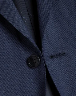Suit Jackets|Blazers<Charles Tyrwhitt Italian Luxury Textured Suit Jacket - Indigo Blue
