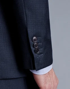 Suit Jackets|Blazers<Charles Tyrwhitt Italian Luxury Textured Suit Jacket - Ink Blue